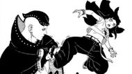 Jura and Himawari as seen in the Two Blue Vortex manga (Image credit: Shueisha)